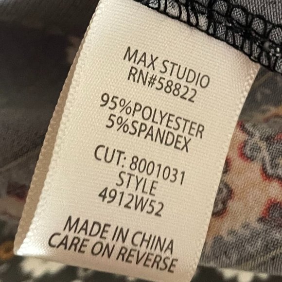 Max Studio French Provence Dress Size Small NWT Stretch Business Casual - Picture 8 of 8